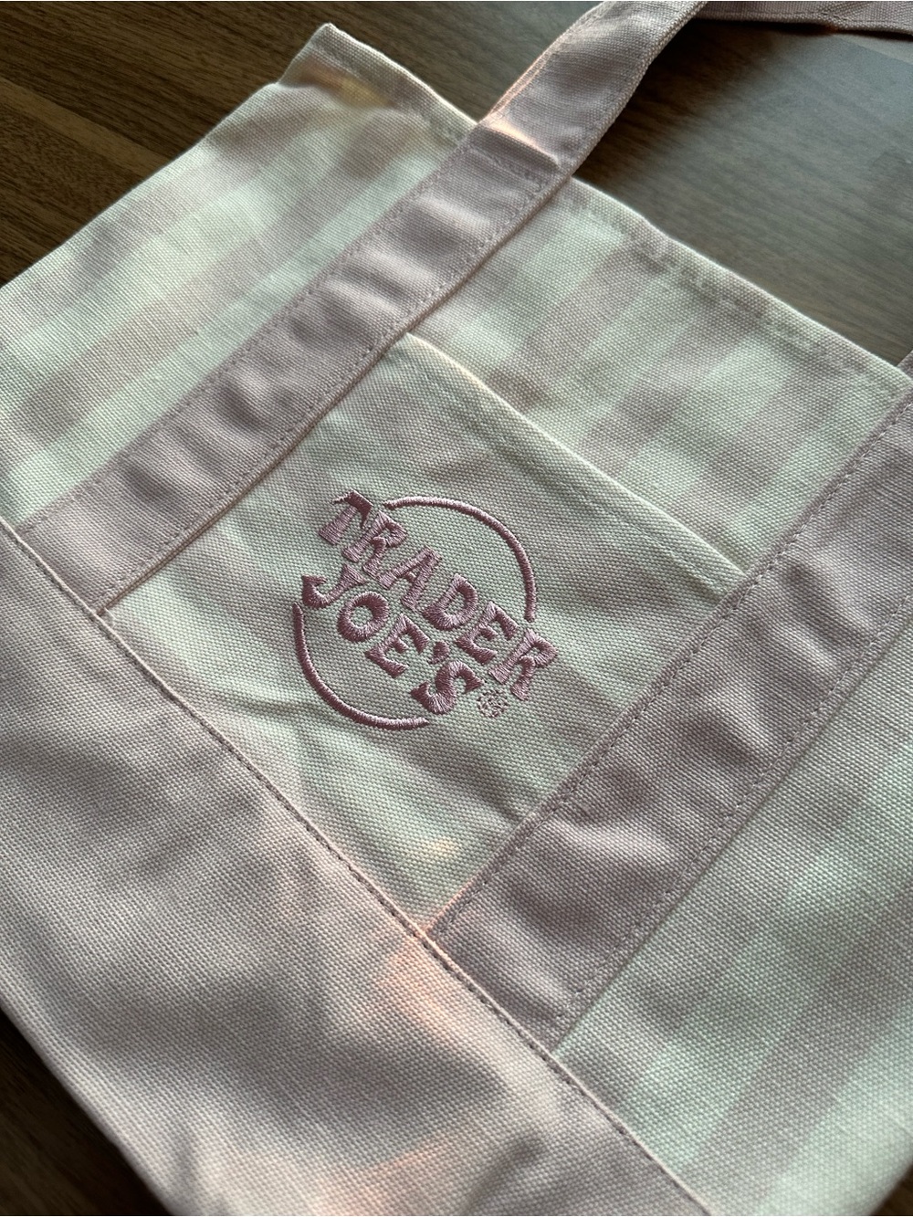 TRADER’S JOE Pastel Mini Tote SET OF 4 - Picture 10 of 15